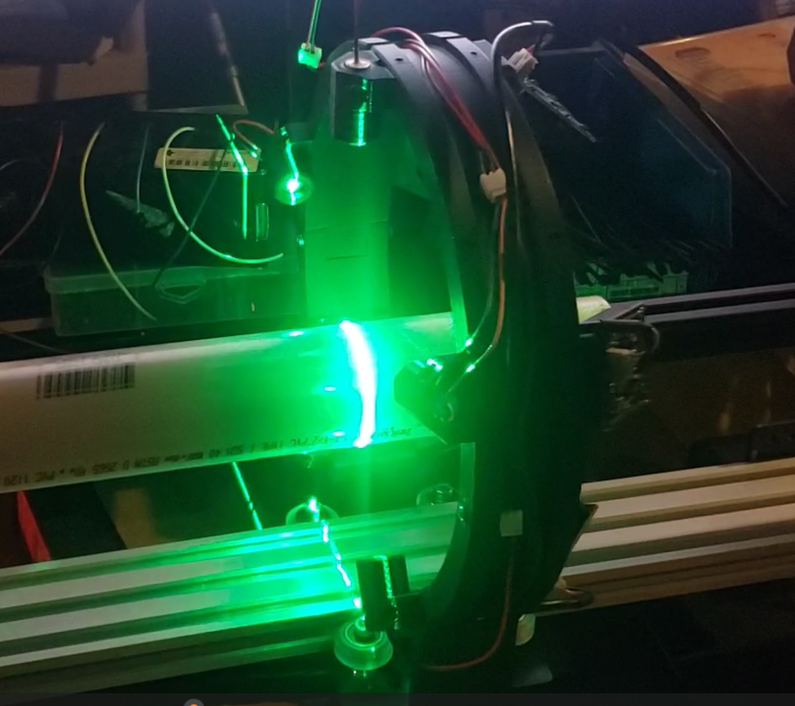 Laser testing